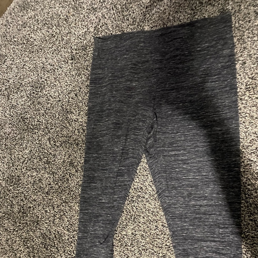 Gray leggings